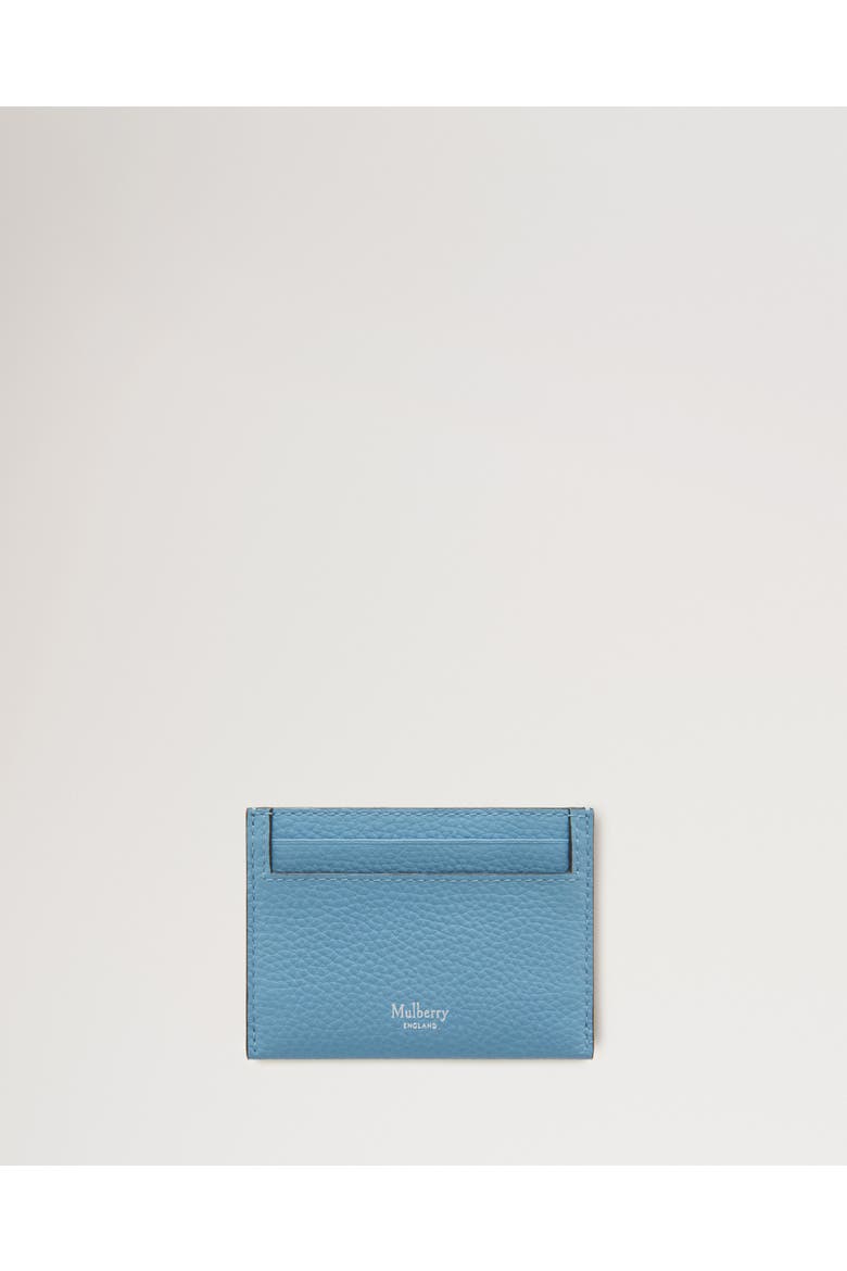 Leather Card Case, Alternate, color, Pale Slate