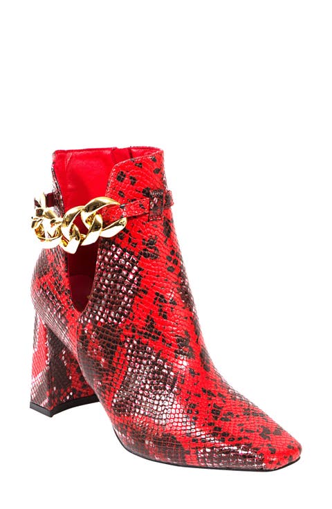 Rye Snake Print Boot (Women)