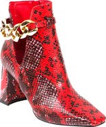 NINETY UNION Rye Snake Print Boot