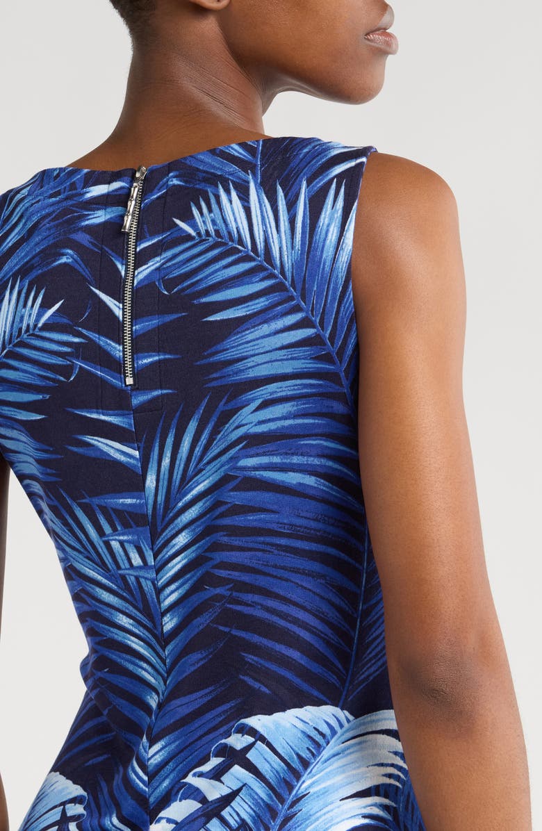 Tommy Bahama Darcy Leaf of Luxury Sleeveless Dress, Alternate, color, Coastline