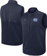Jordan Brand Men's Jordan Brand Navy North Carolina Tar Heels Primetime Victory Performance Full-Zip Vest