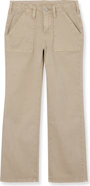 Lands' End Girls Woven Pull On Utility Cargo Pants