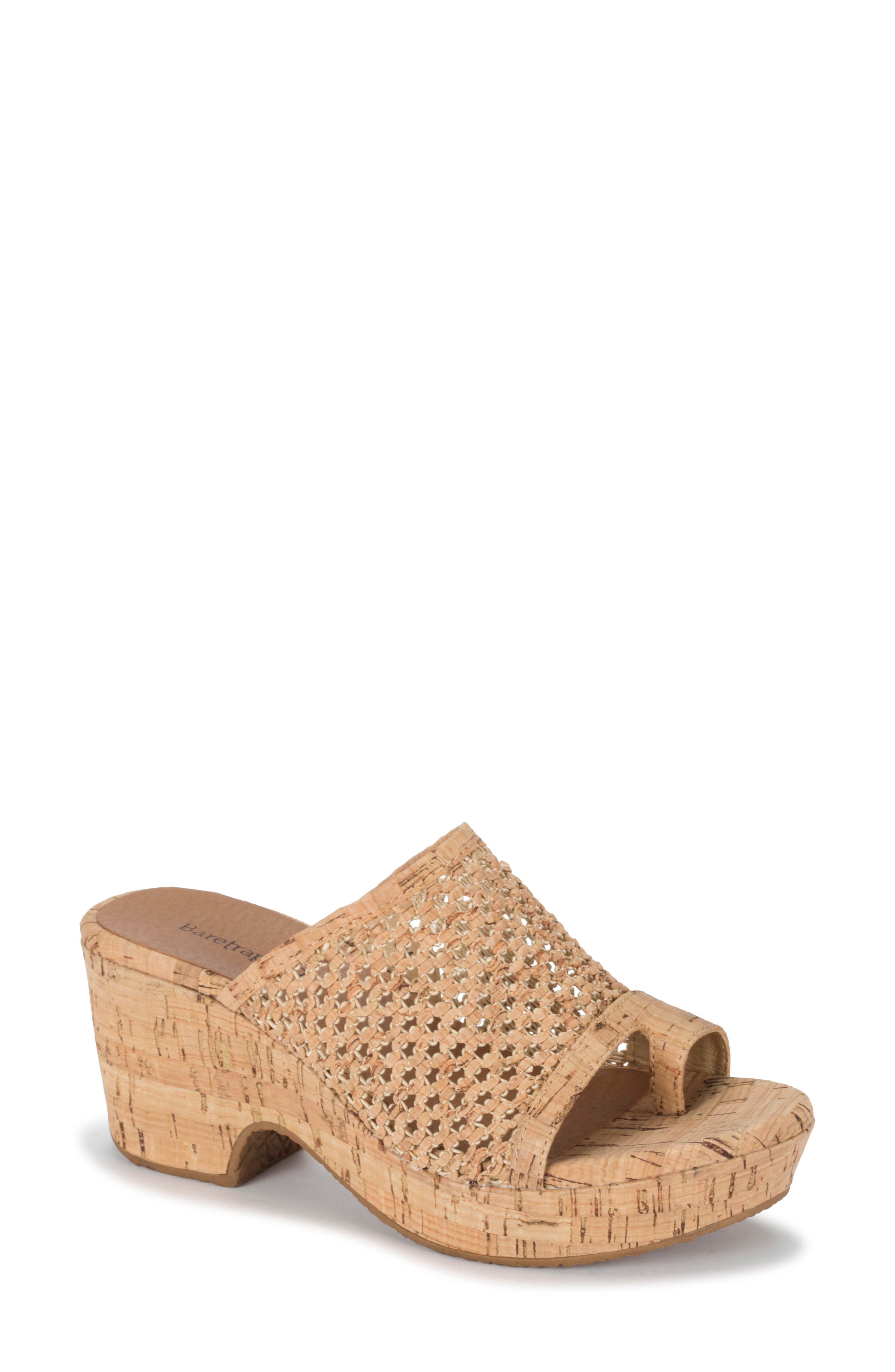 BARETRAPS Bethie Platform Sandal, Main, color, Natural Cork