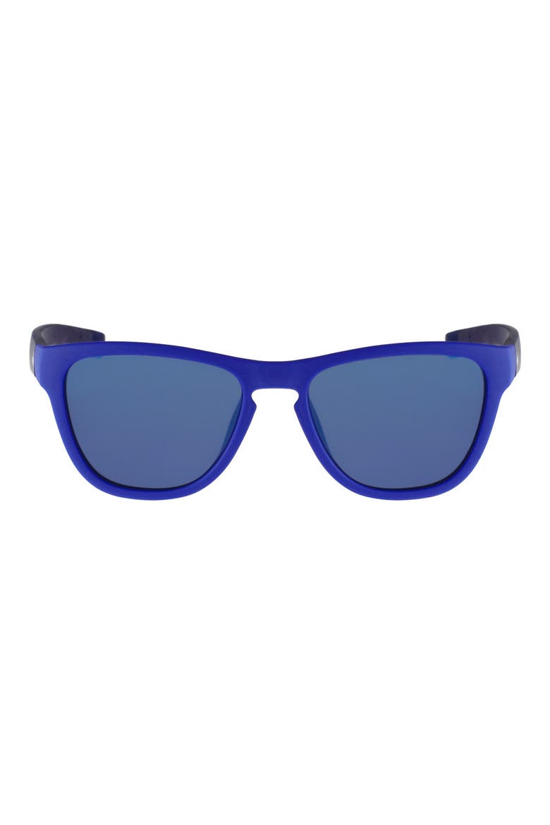 54mm Square Sunglasses, Main, color, BLUE MATTE