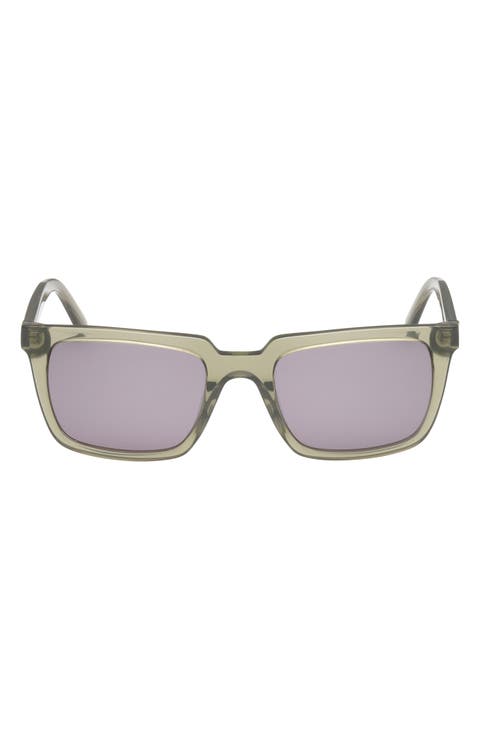 52mm Rectangular Sunglasses
