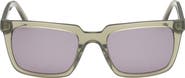 ABERCROMBIE & FITCH 52mm Rectangular Sunglasses