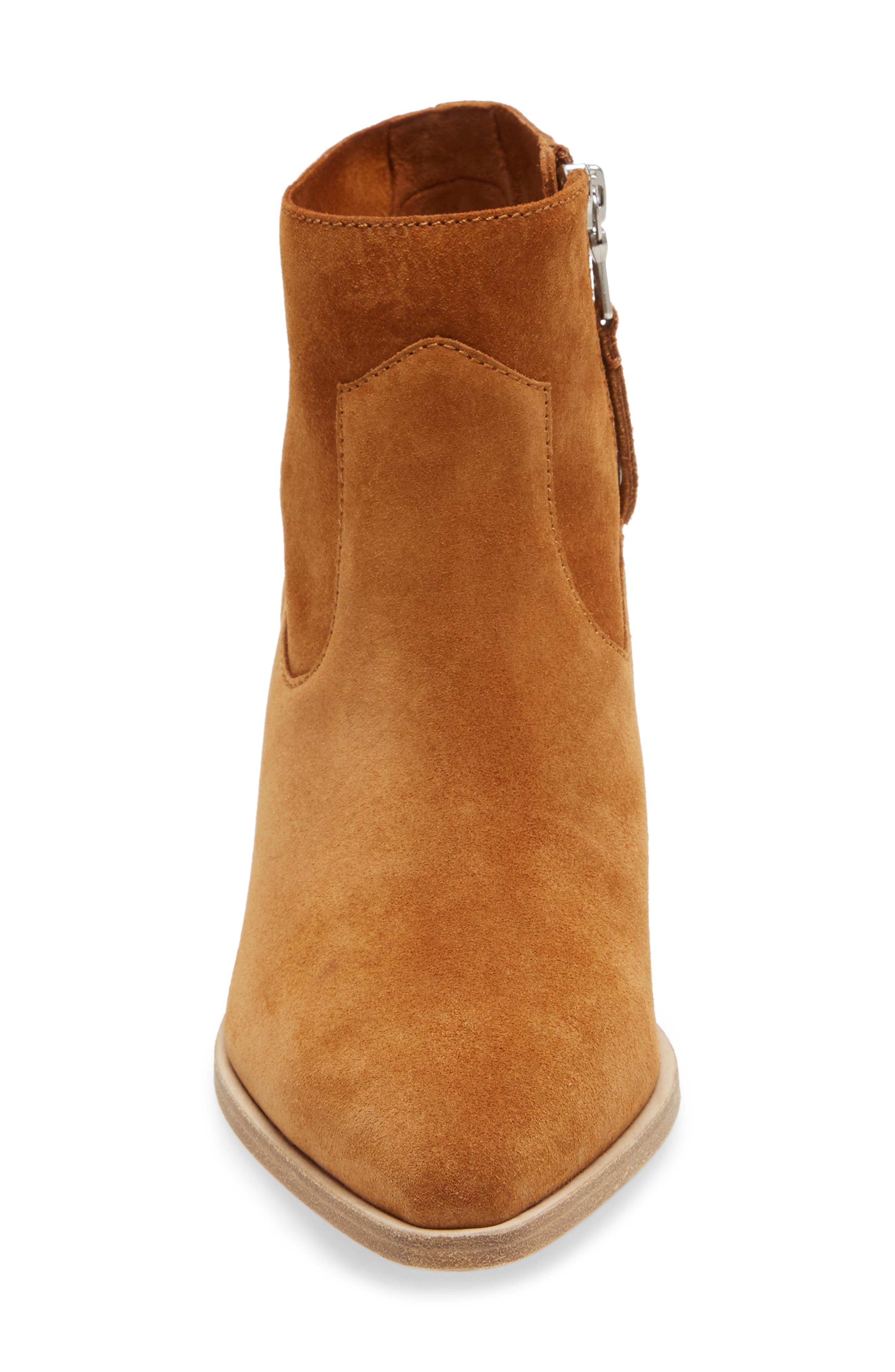 Razor Western Bootie, Alternate, color, TOBACCO SUEDE