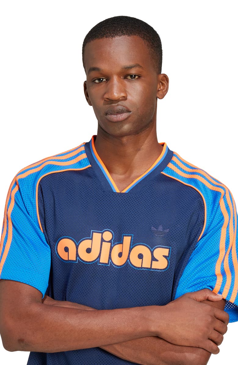 adidas Short Sleeve Jersey, Alternate, color, Night Indigo
