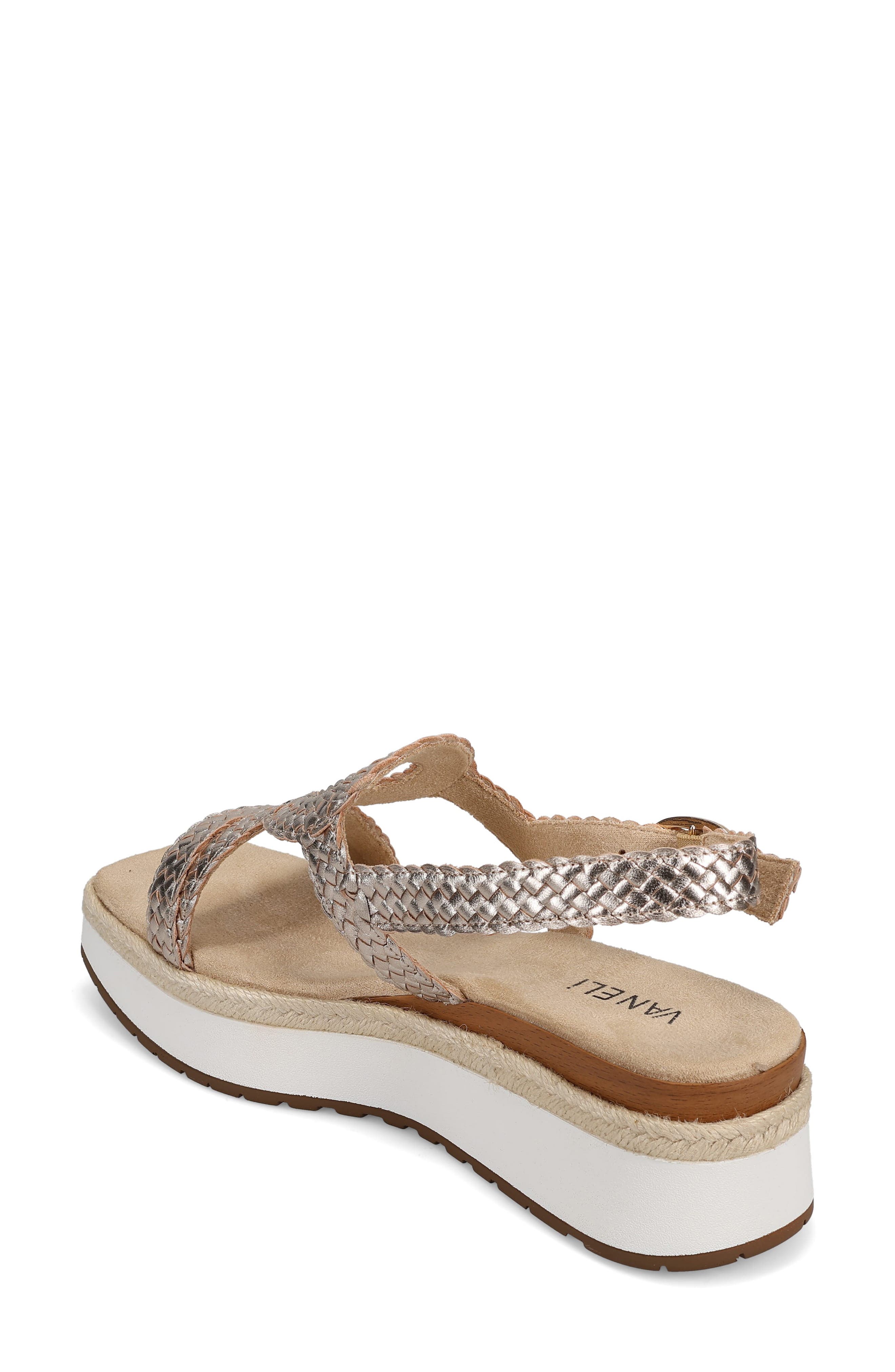 VANELi Emalia Platform Wedge Sandal, Alternate, color, 