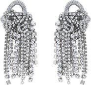 Area Messy Chain Drop Earrings