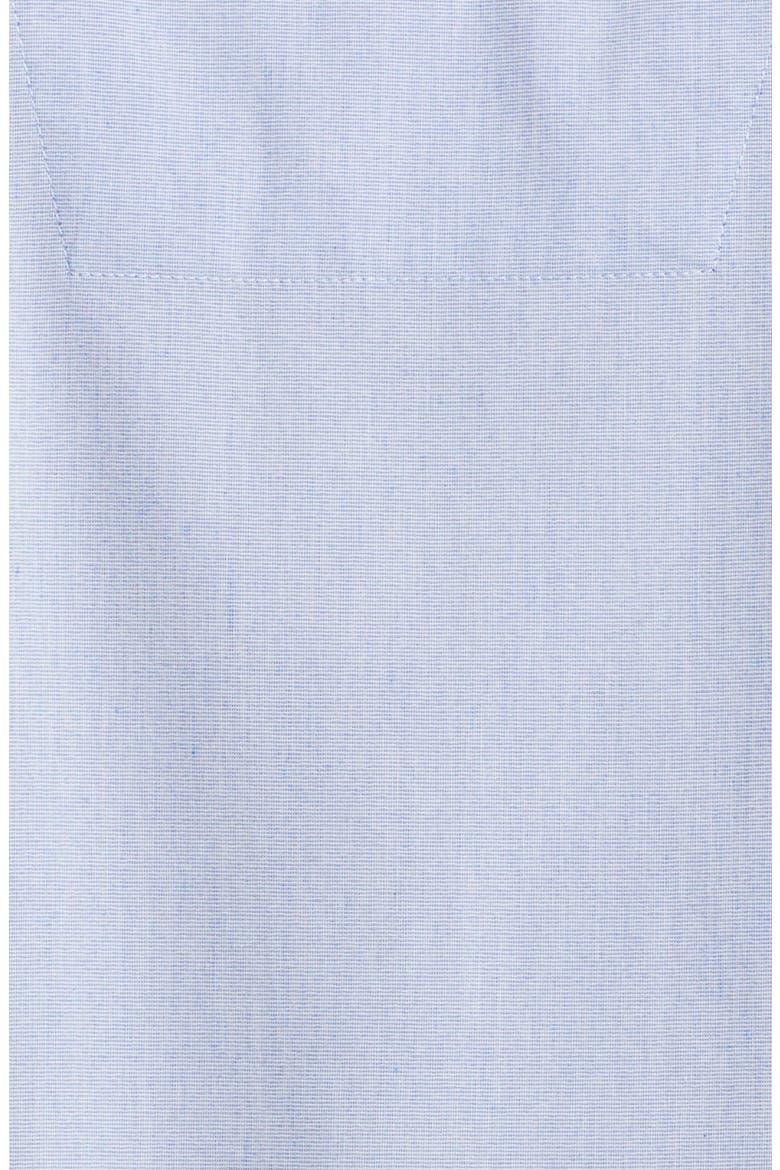Plaid Poplin Pajamas, Alternate, color, BLUE CHAMBRAY