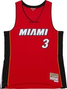 Mitchell & Ness Women's Dwyane Wade Red Miami Heat 2005/06 Hardwood Classics Swingman Jersey
