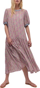 Free People Courtside Crush Floral Maxi Dress