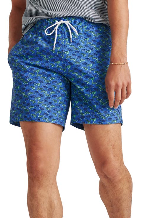 Riviera Floating Turtles Swim Trunks