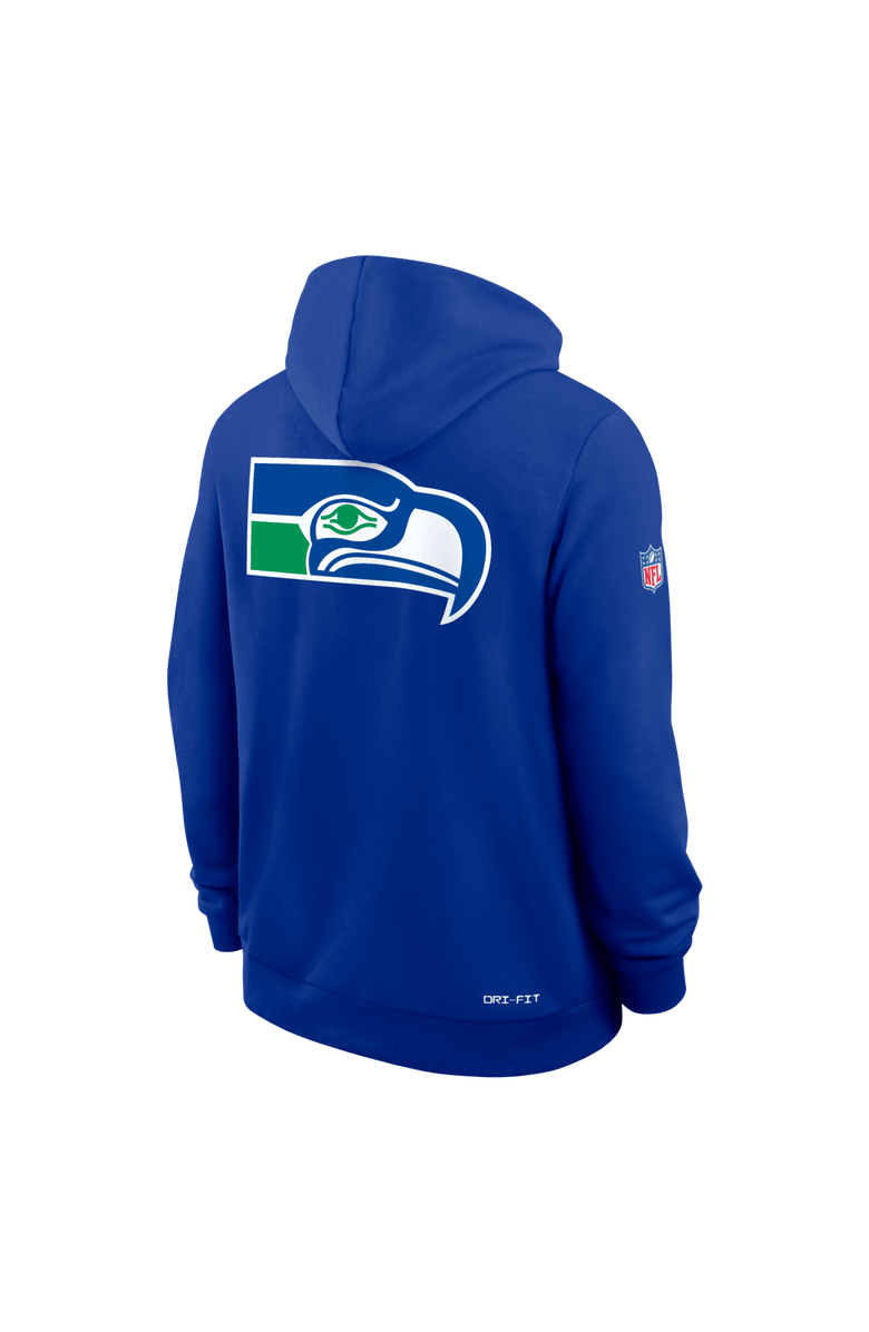 Nike Men's Nike Royal Seattle Seahawks Alt Sideline Standard Issue Dri-FIT Hoodie, Alternate, color, Royal