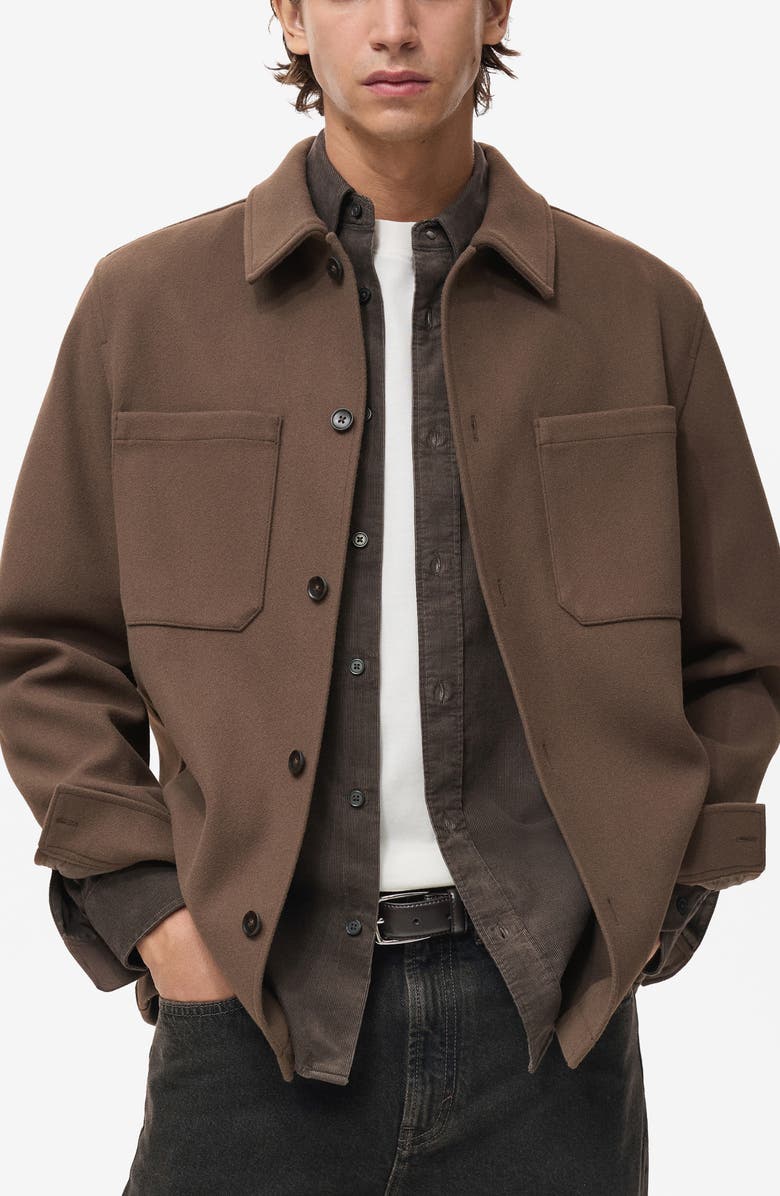 MANGO Pocket Shirt Jacket, Main, color, 