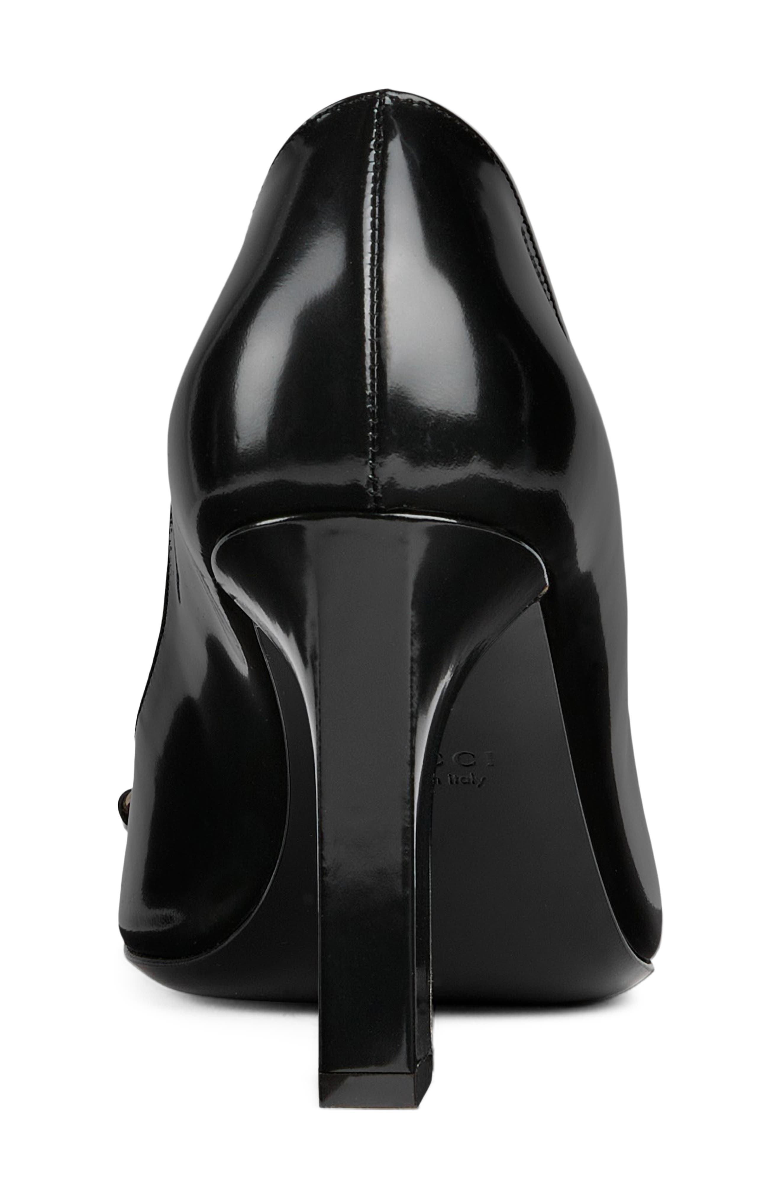Gucci Signora Horsebit Pump, Alternate, color, Nero