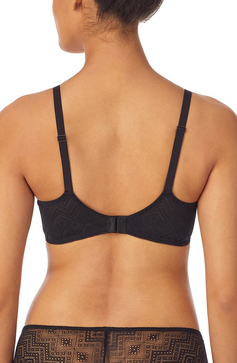 DKNY Pure Lace Unlined Bra, Alternate, color,
