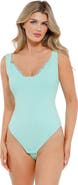 Popilush Shapewear Modal Tummy Control Inner Lace Cami Bodysuit