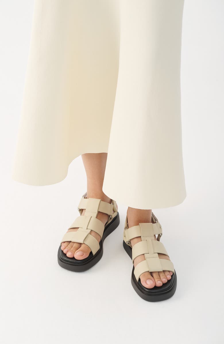 Vagabond Shoemakers Connie Fisherman Sandal, Alternate, color, Off White