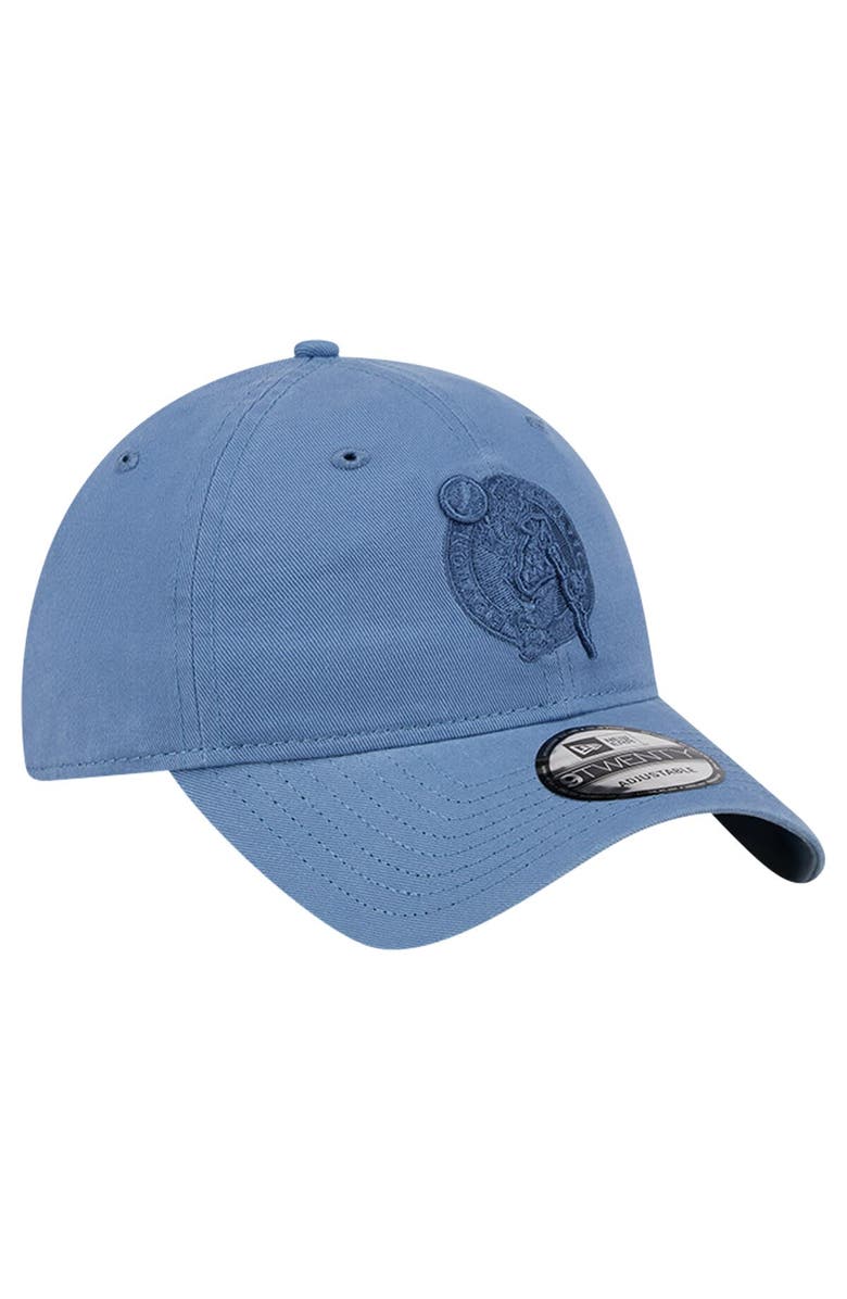 New Era Men's New Era Blue Boston Celtics Colorpack Tonal 9TWENTY Adjustable Hat, Alternate, color, 
