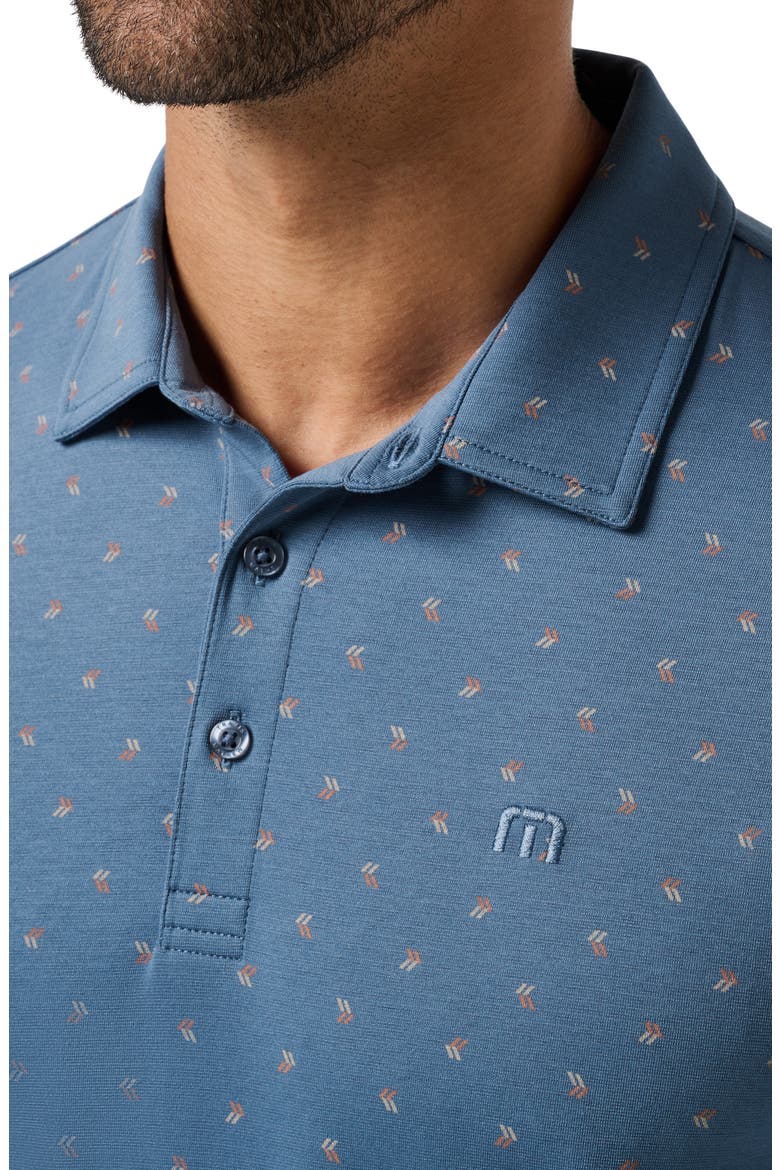 Neat Jersey Polo, Alternate, color, BLUE HORIZON