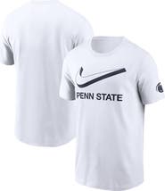 Nike Men's Nike White Penn State Nittany Lions Primetime 2-Hit Swoosh T-Shirt