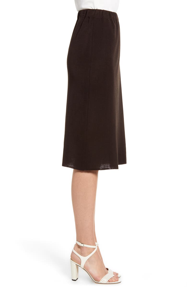 Ming Wang Knit Skirt, Alternate, color, 