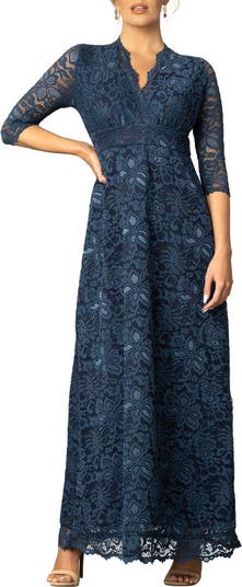 Maria Lace Evening Gown