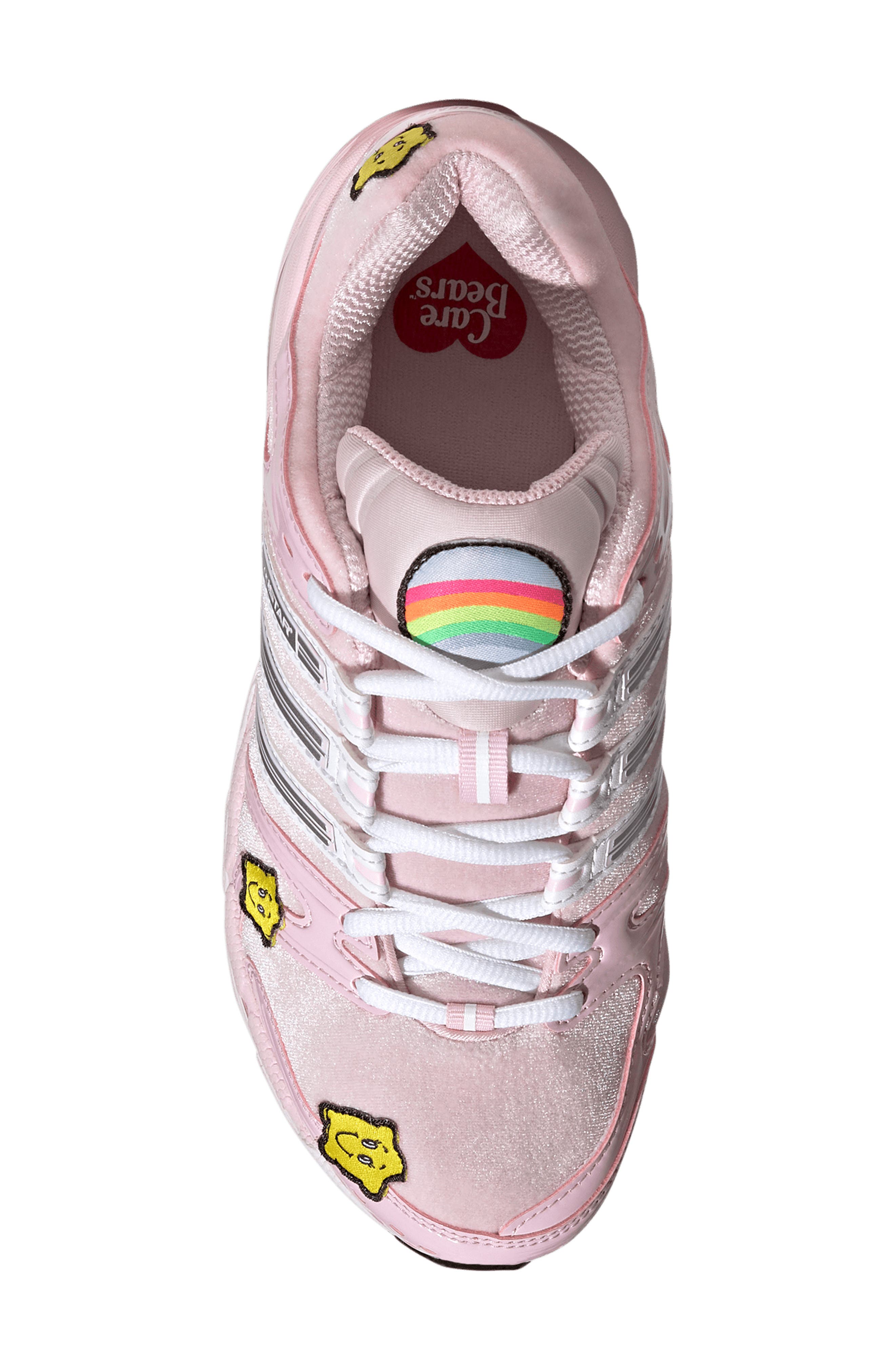 x Care Bears Adistar Control Sneaker, Alternate, color, CLEAR PINK/ WHITE/ PINK