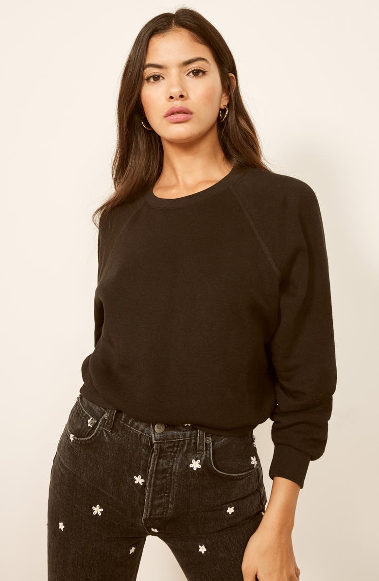 Reformation Rio Sweatshirt, Alternate, color, 
