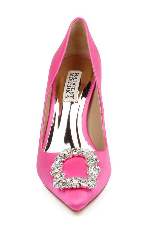 Badgley Mischka Collection Cher Crystal Embellished Pump In Pink