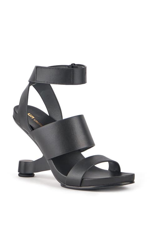 United Nude Eamz Hana Sandals In Black