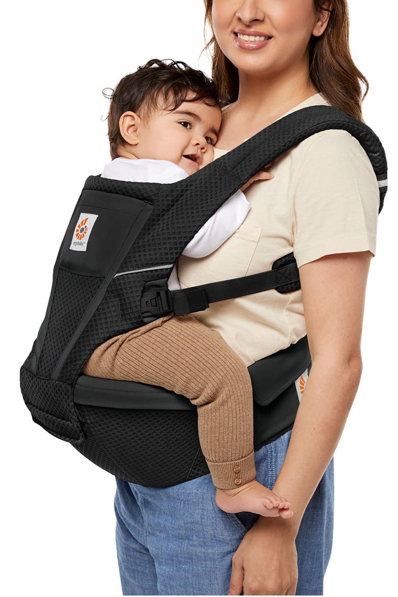 Alta Hip Seat Baby Carrier, Alternate, color, ONYX BLACK