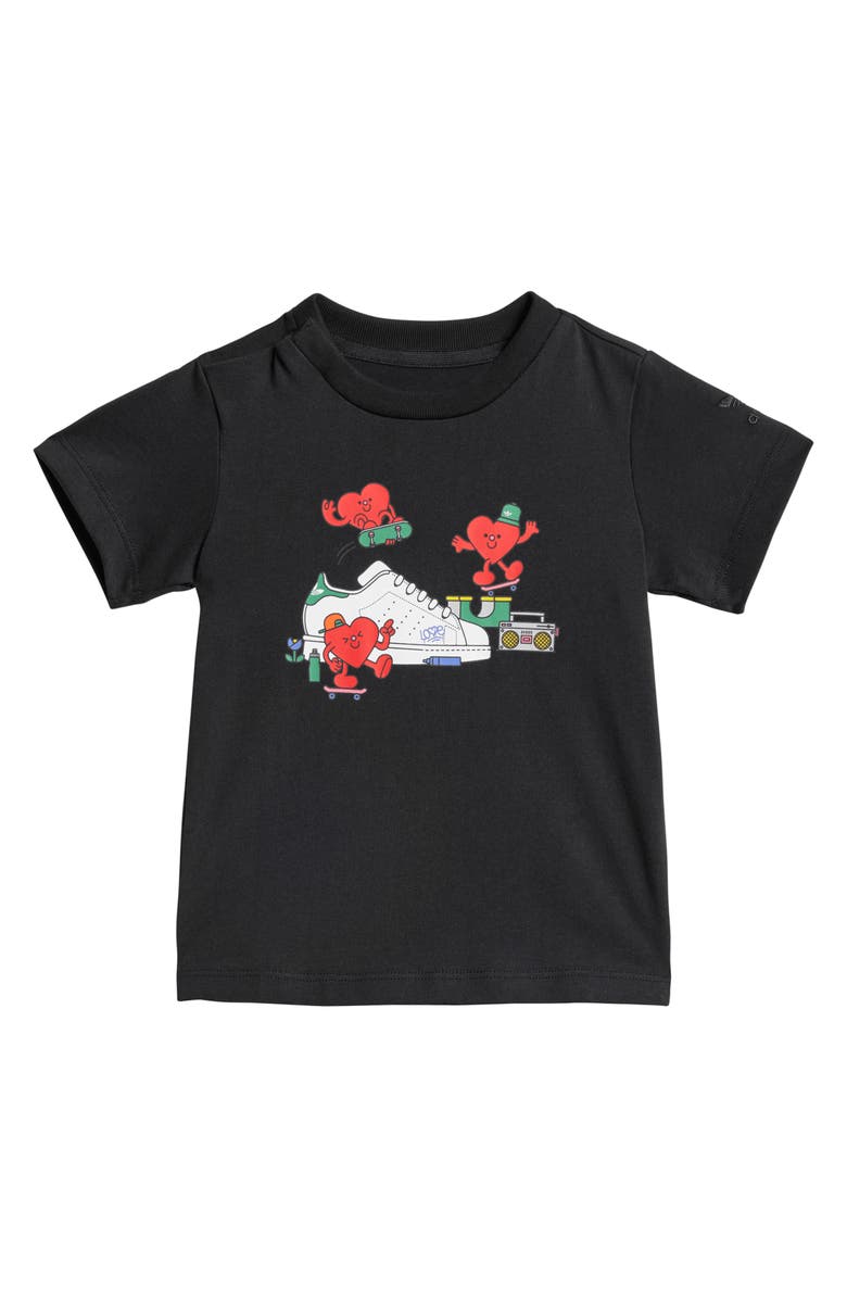 adidas Hearts Graphic T-Shirt, Main, color,