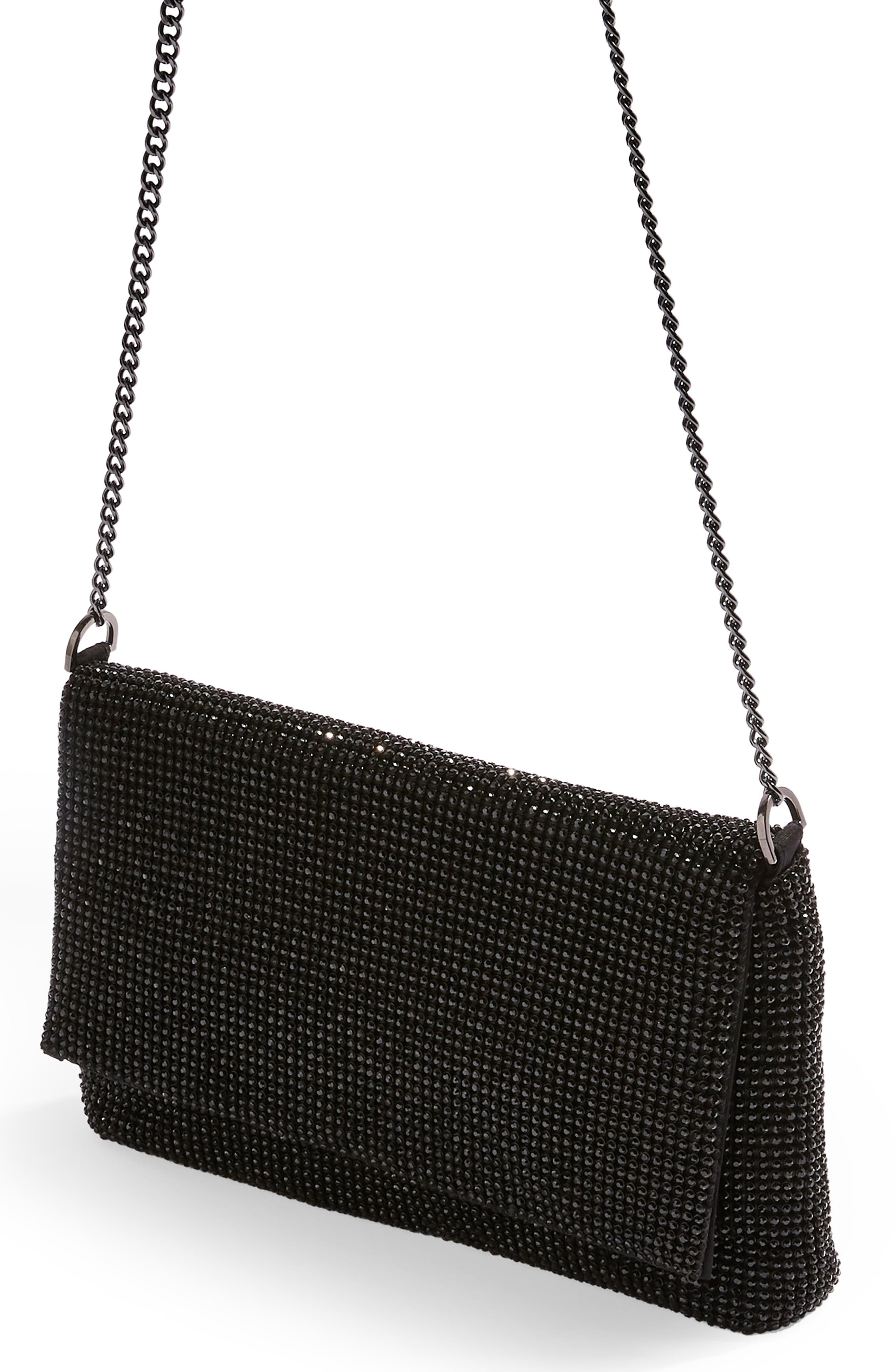 Topshop New Diana Clutch Purse, Alternate, color, 