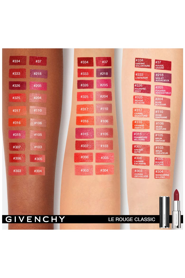Le Rouge Satin Matte Lipstick, Alternate, color, 103 BRUN CREATEUR