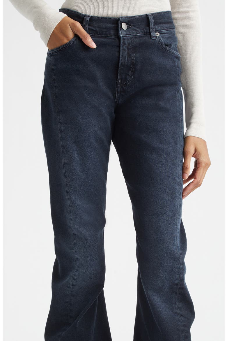 Gery Straight Leg Jeans, Alternate, color, BLACK MOON