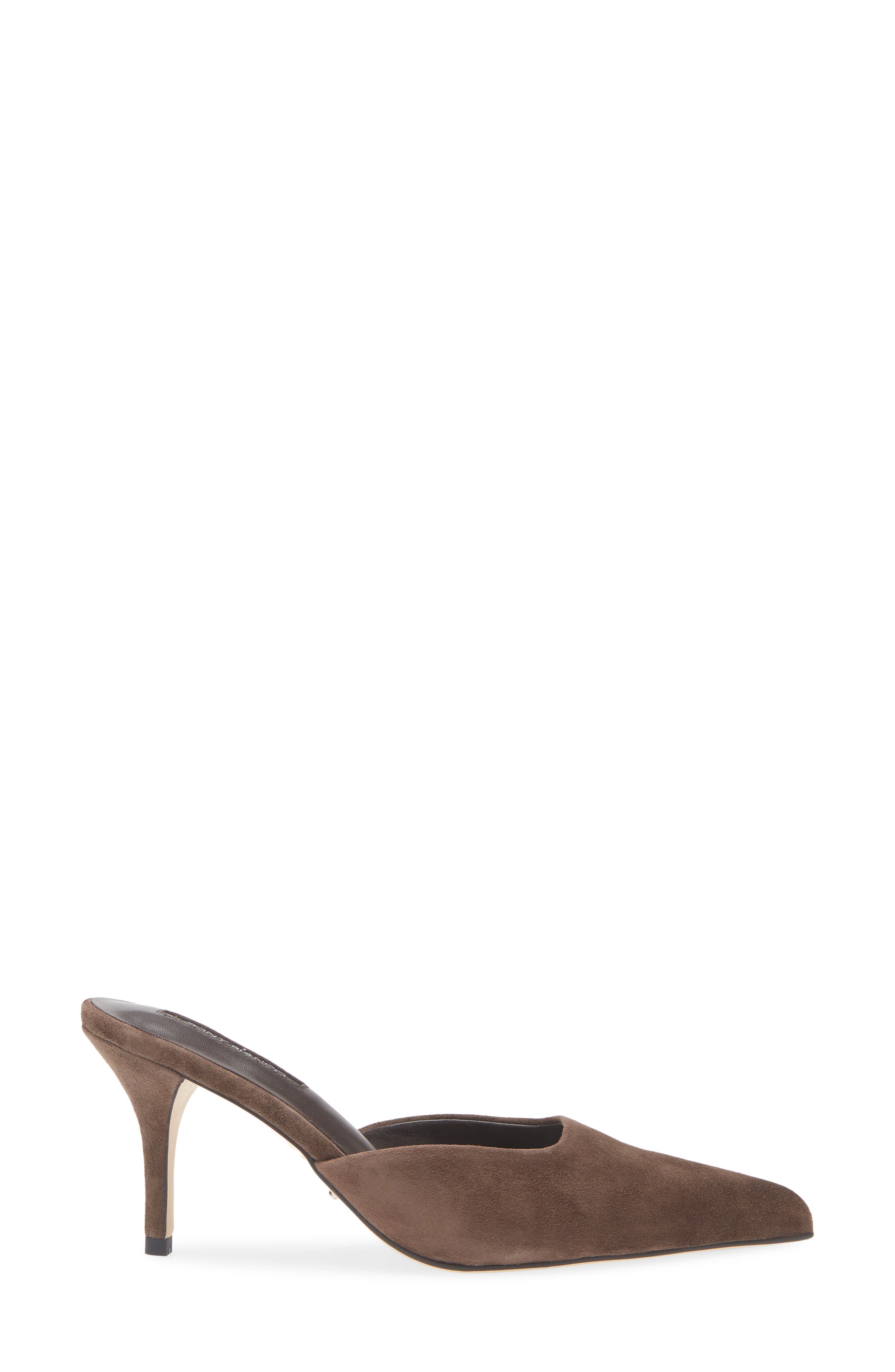 Tony Bianco Cosmic Pointed Toe Pump, Alternate, color, Espresso Suede