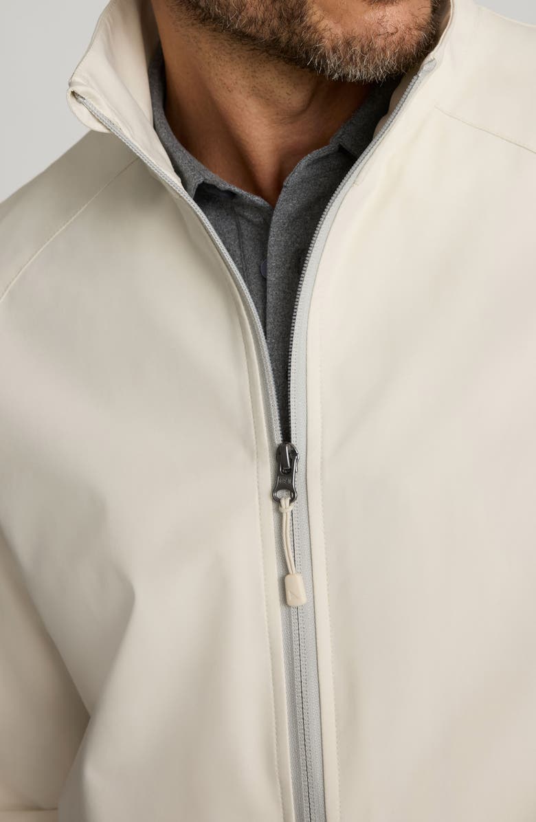 UNTUCKit Connolly Water Resistant Tech Jacket, Alternate, color, Silver Birch