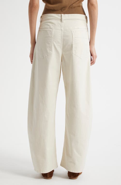 Nili Lotan Tribeca Straight Leg Pants In Stone