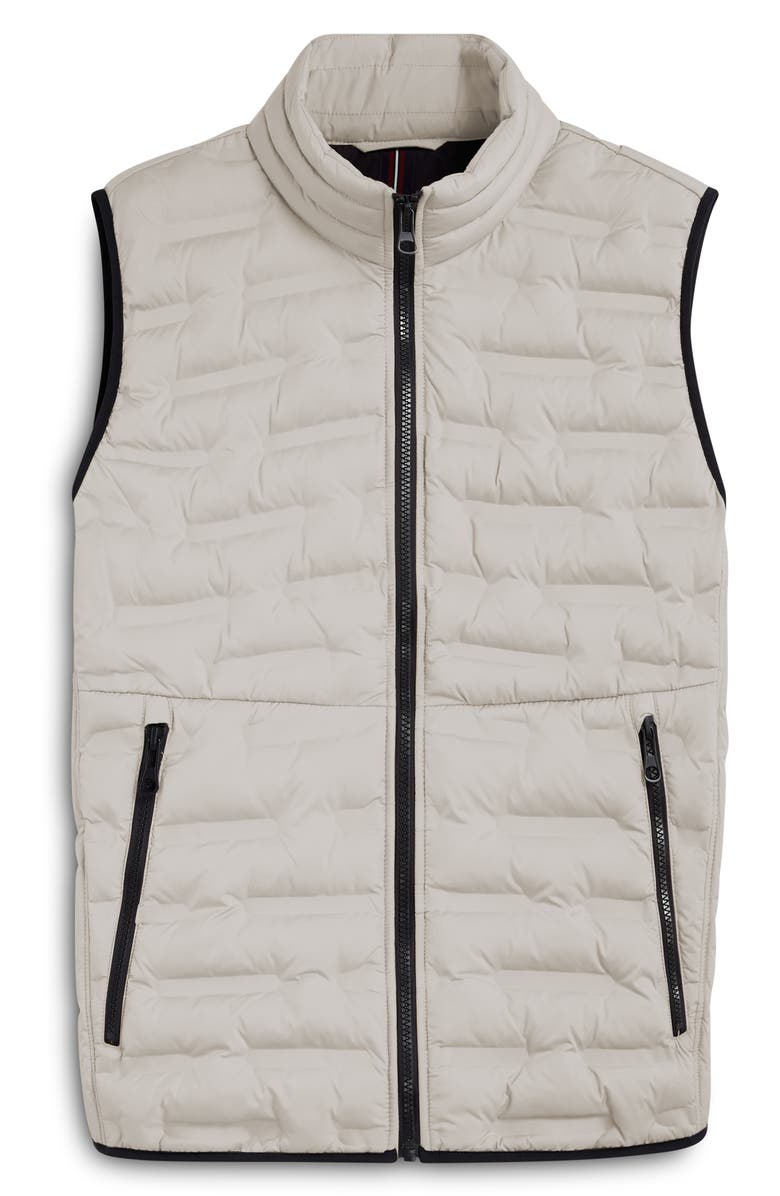 Bugatchi Quilted Water Resistant Vest, Alternate, color, 