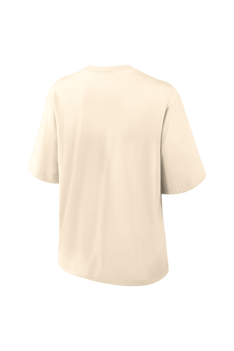 Women's Nike Cream Green Bay Packers Vintage Mod Boxy T-Shirt, Alternate, color, Cream