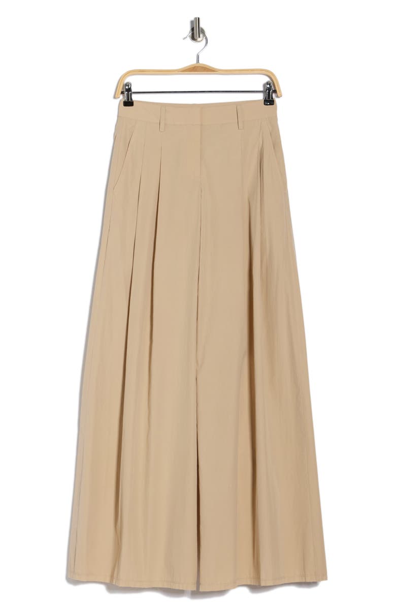 TWP New Didi Pleated Front Wide Leg Pants, Alternate, color, Sandstone