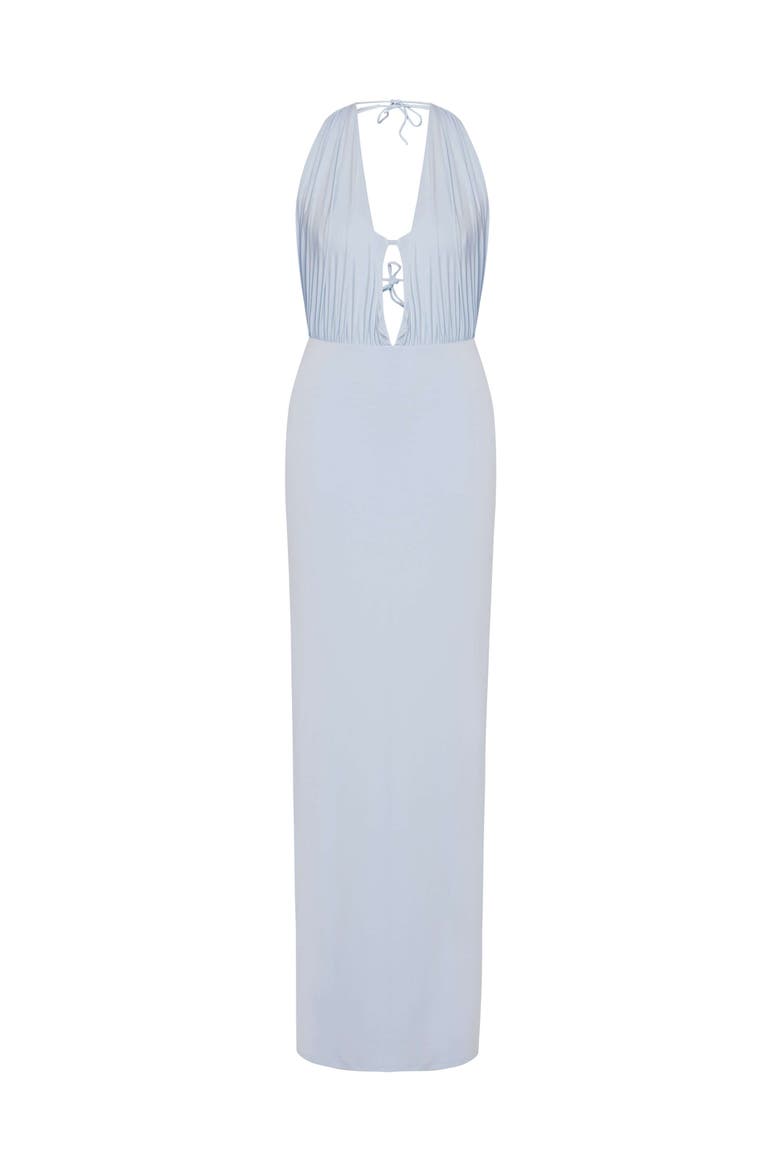 Siena Denim Maxi Dress, Alternate, color, Pink
