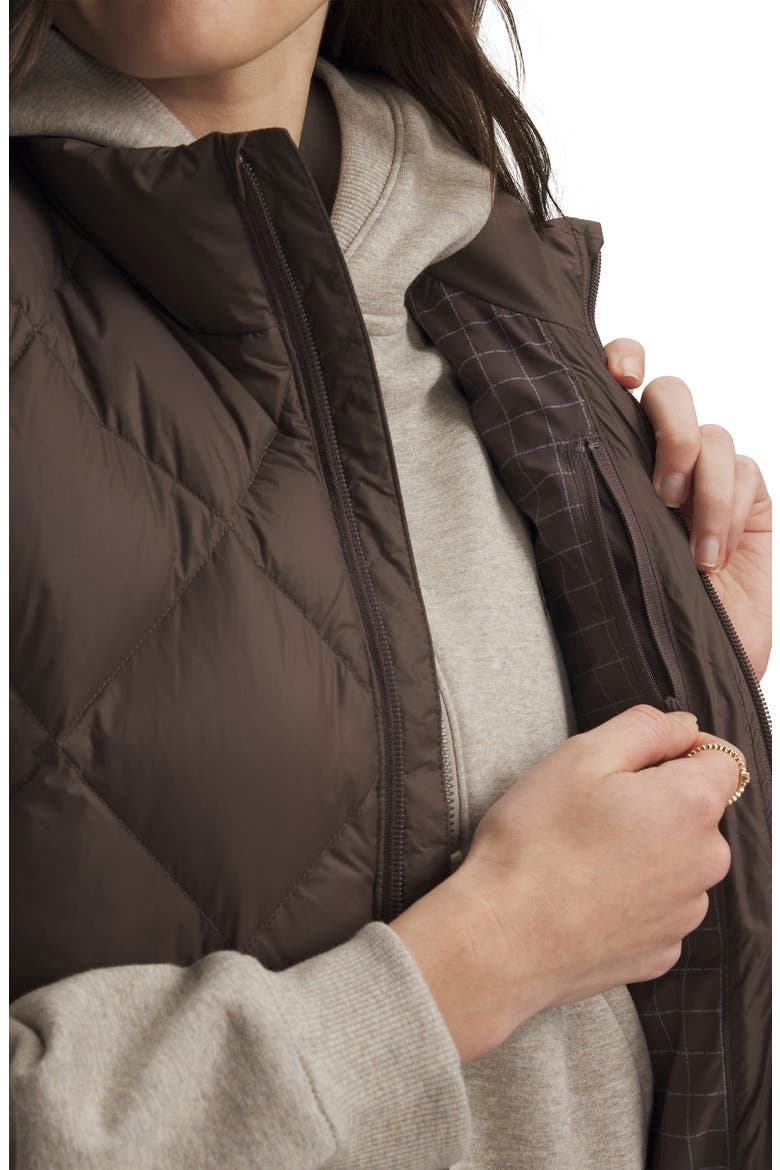 Legend Quilted Down Vest, Alternate, color, 200 PEPPERCORN
