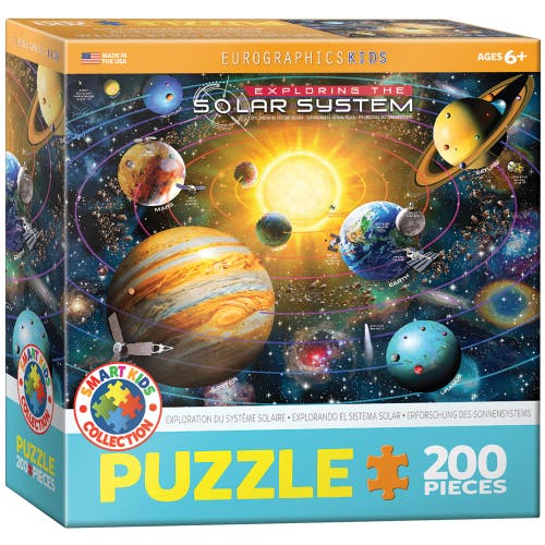 Eurographics Exploring the Solar System Puzzle, 200 Pieces in Multicolored  product