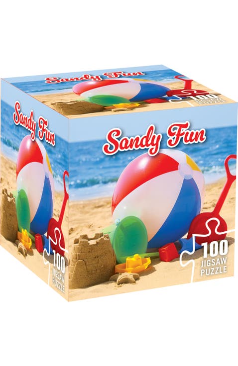 Sandy Fun 100 Piece Jigsaw Puzzle