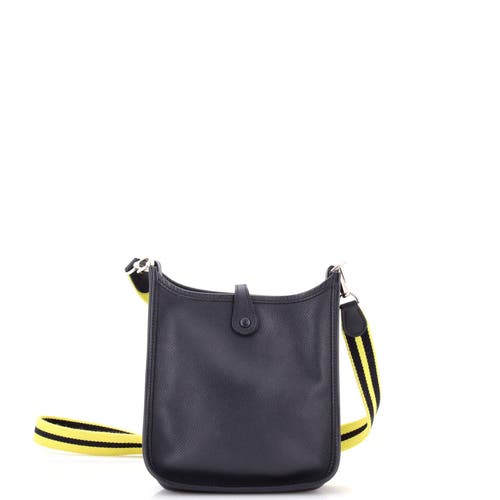Pre-owned Hermes Hermes Evelyne Bag Gen Iii Epsom Tpm In Blue