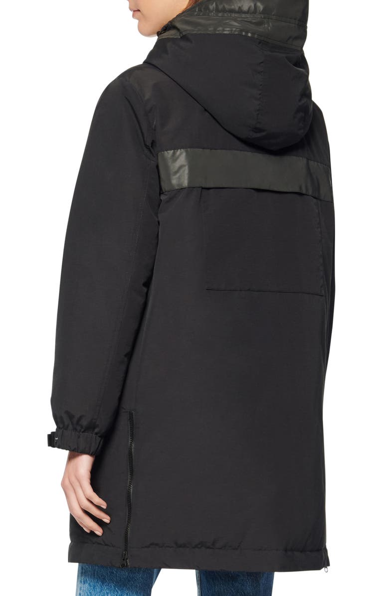 Andrew Marc Riverton Reflective Down & Feather Utility Parka, Alternate, color, 
